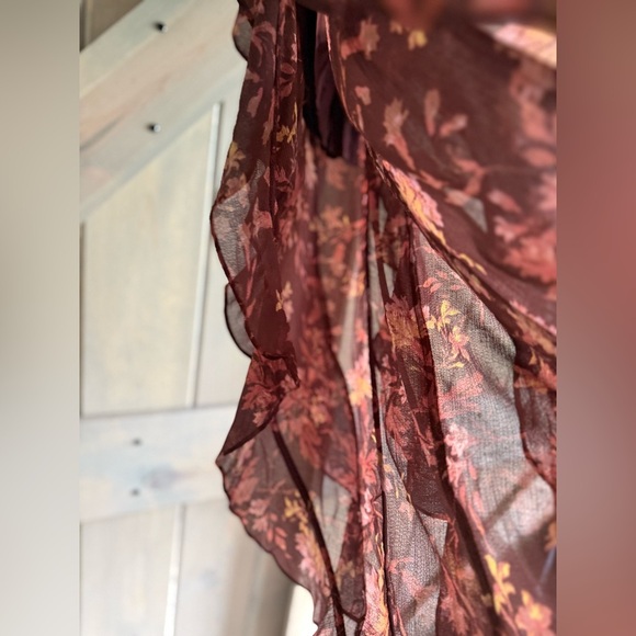 NWT Free People Flounce Around Maxi Skirt - Picture 9 of 10